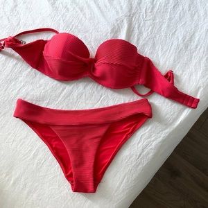 Coral swimsuit Size M